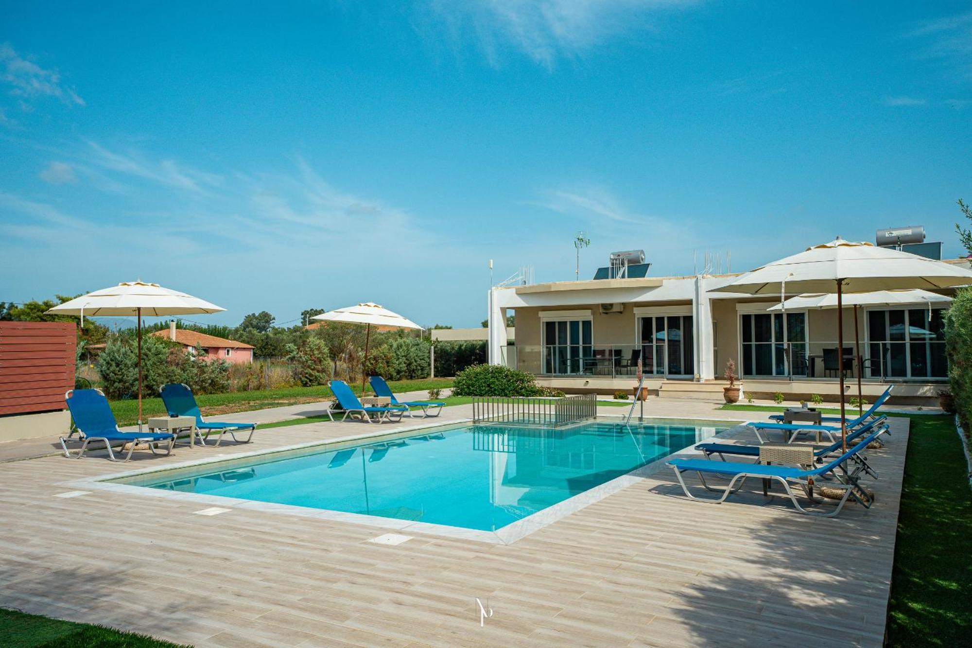 Nancy'S Budget Villa With Pool & Jacuzzi By "Elite" 拉加纳斯 外观 照片